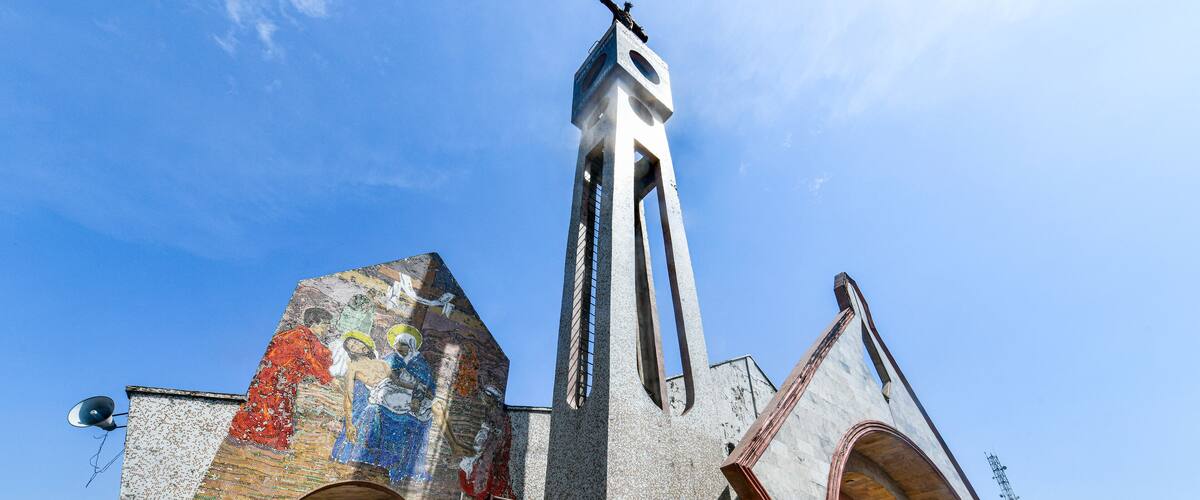 Holy Cross Cathedral, Benin City, Nigeria, West Africa, Africa