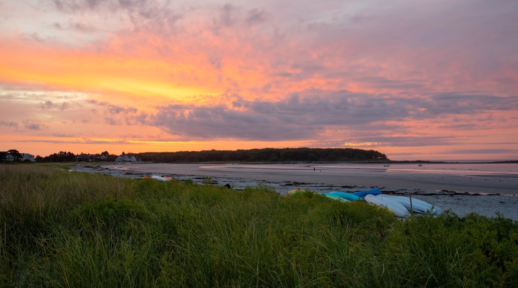 Maine Beach sunrise in kennebunkport