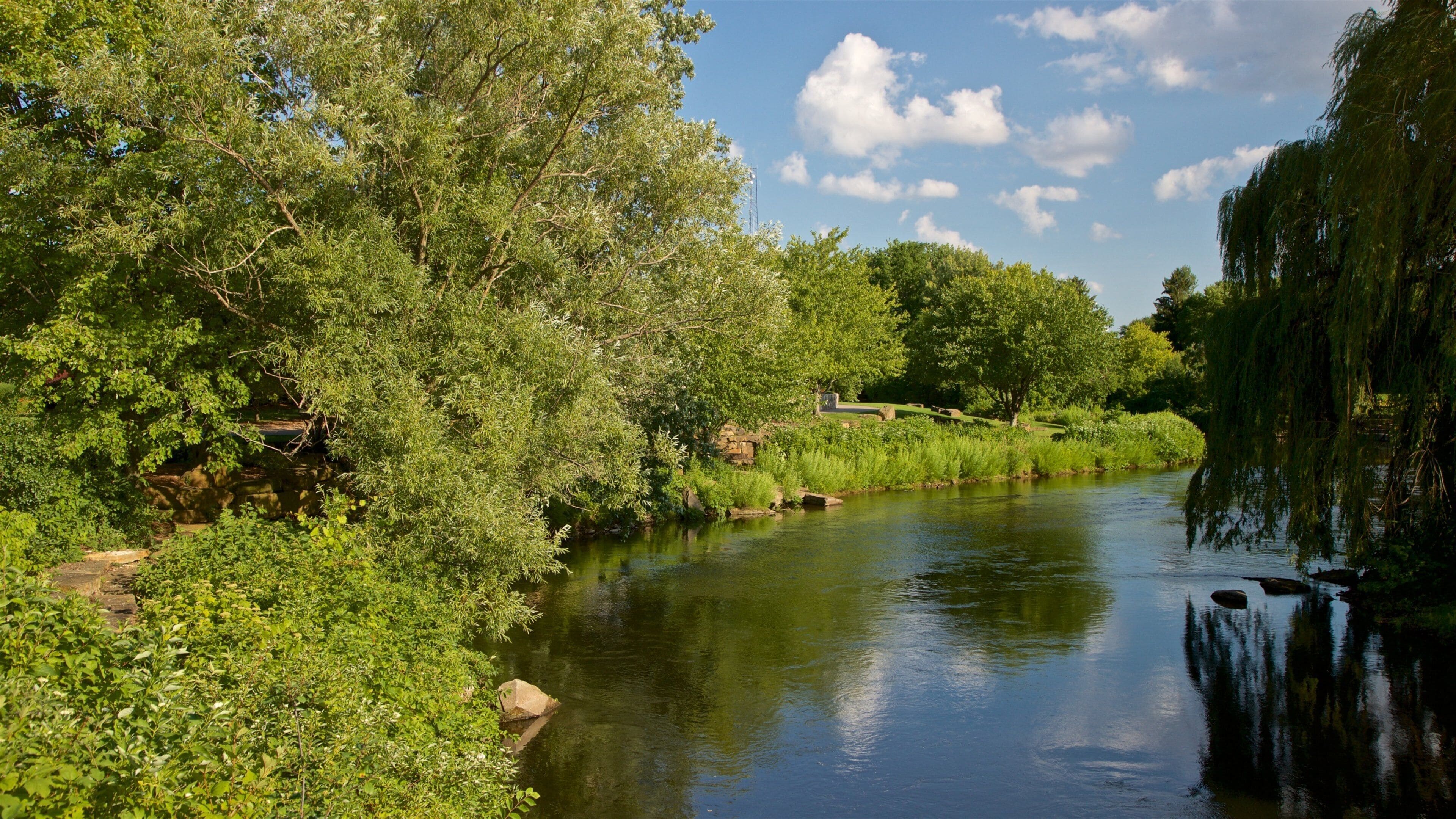 Battle Creek ofreciendo un río o arroyo