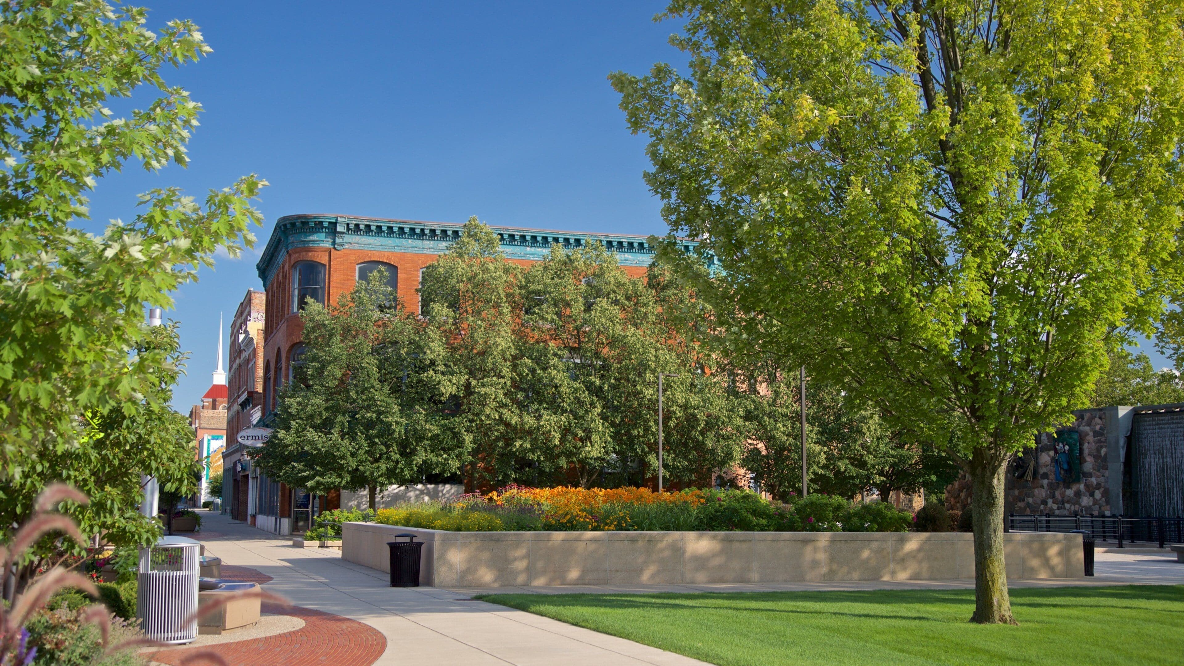 Battle Creek mettant en vedette jardin