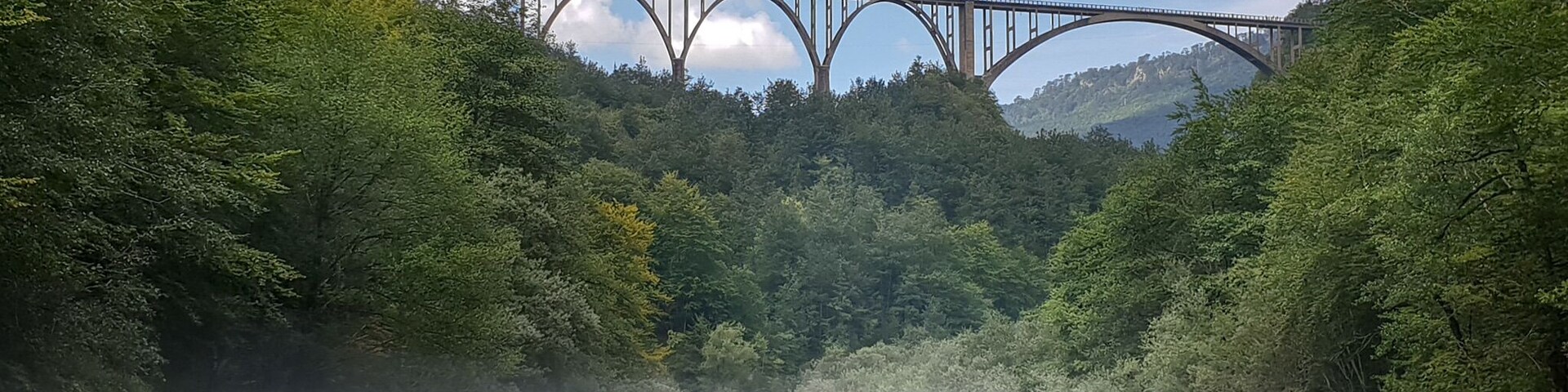 Rafting in Tara river, Montenegro