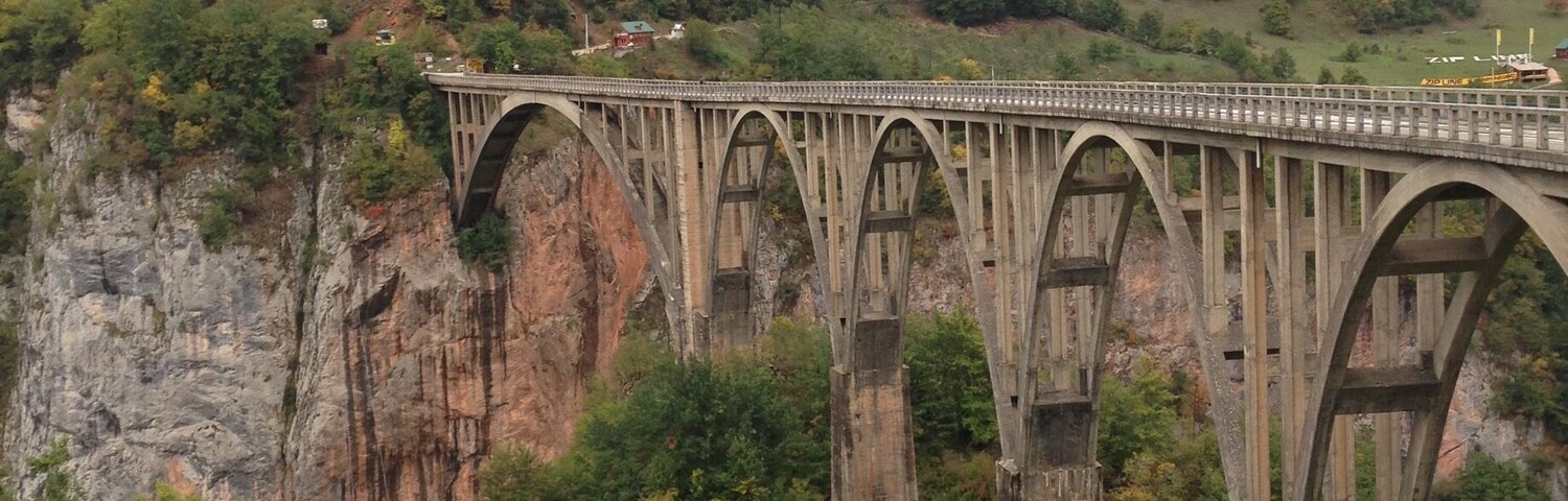 It's a shame about the grey sky, but look how #green Durmitor National Park in Montenegro is!