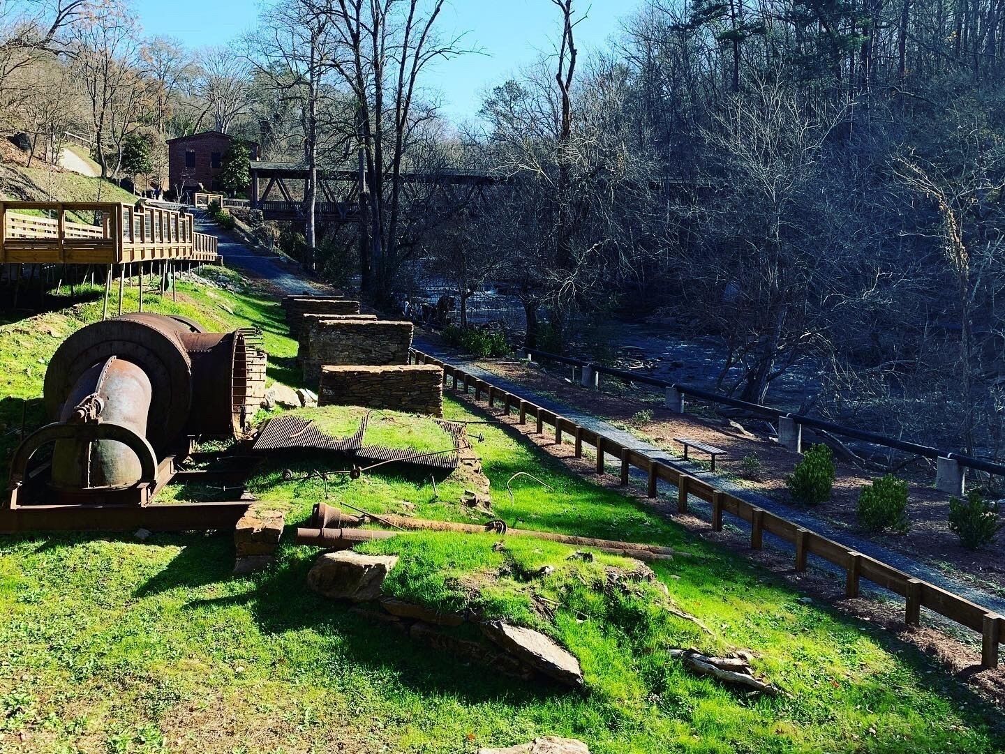 New addition to the trails at Roswell Mill