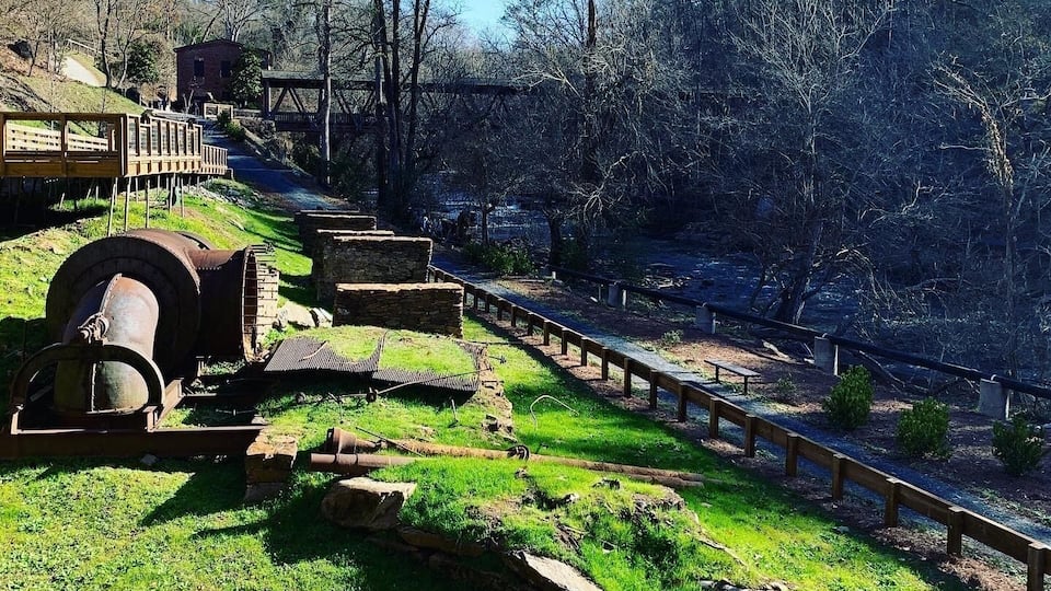 New addition to the trails at Roswell Mill