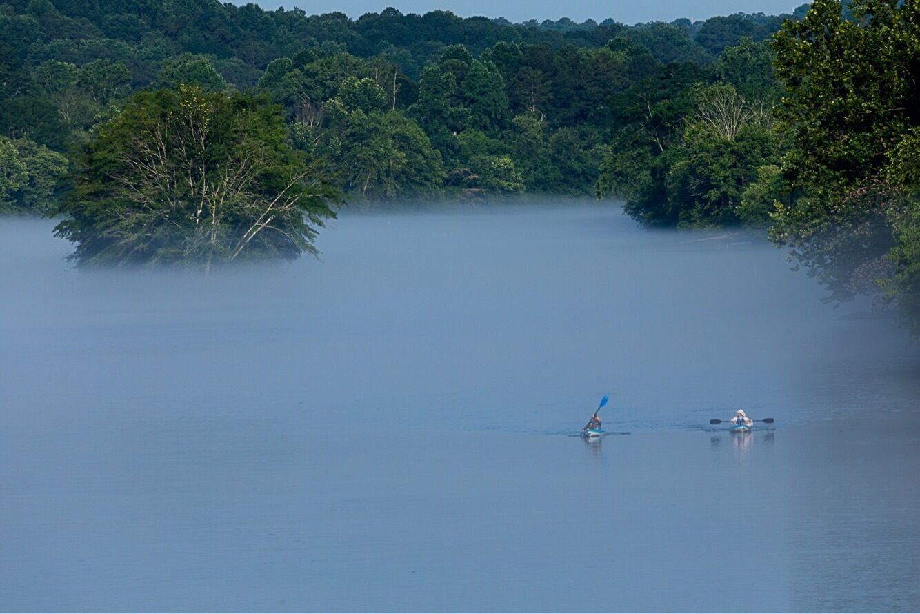 A light fog dances across the surface of the Chattahoochee River. It’s a warm Georgia Summer morning and two kayakers emerge from the fog heading upstream. 

#georgiaoutdoors #georgia #georgiaonmymind #chattahoochee #chattanoogaphotographer #river #rivers #morning #city #citylife #citylifestyle #kayaking #kayakingadventures #kayaklife #canonusa #canon5dmarkiv #canonphotography #canonlens #outdoors #outdoorlife #getoutside #roswellga #visitsandysprings #sandysprings 