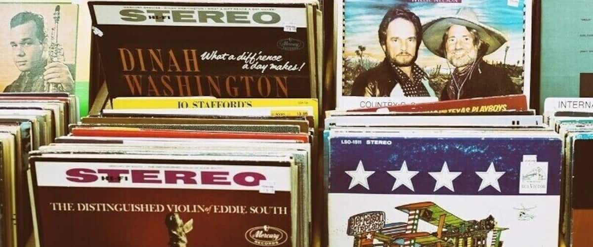 It's always fun browsing thru old records. Great place for books, too!