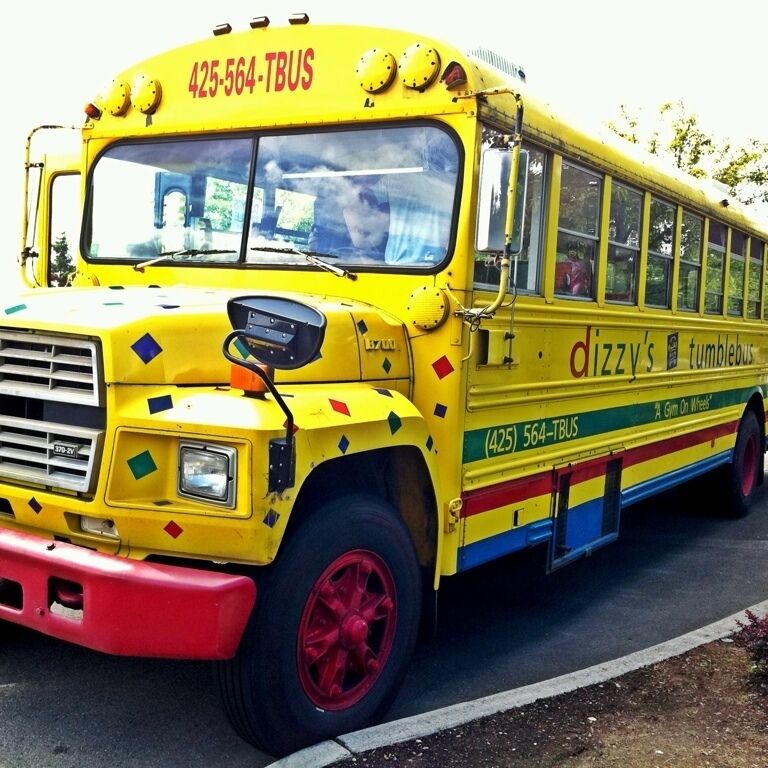 Rent a mobile playroom for your kid's next birthday party (the bus remains parked while the kids play). The Tumblebus can entertain 10-17 kids and the rental fee includes two teachers to watch the children and lead them in games and activities. Available for events throughout the greater Seattle area.

Tip: Throwing a bigger party? Rent both Tumblebuses!