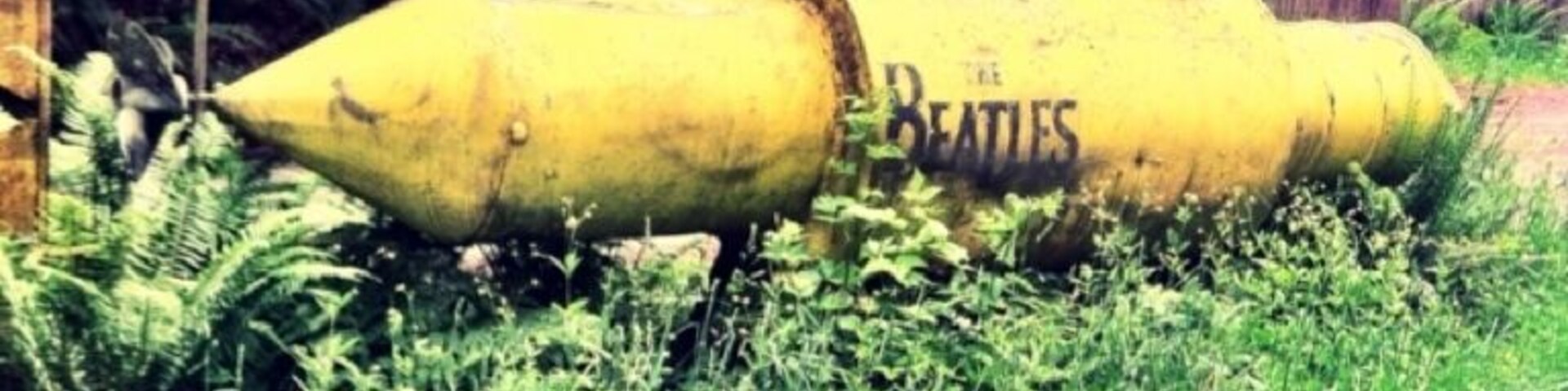 Deep in the heart of Washington State's SE King County lies the original Yellow Submarine.  Encountered on a long bike ride thru the area's gorgeous country roads.