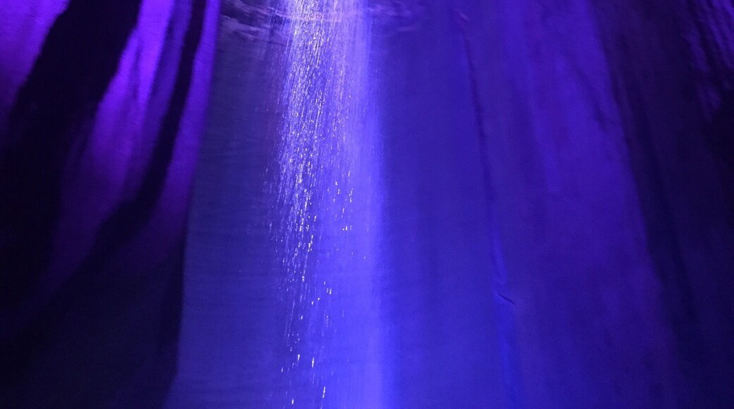 1,000 feet underground waterfall. Truly amazing!!