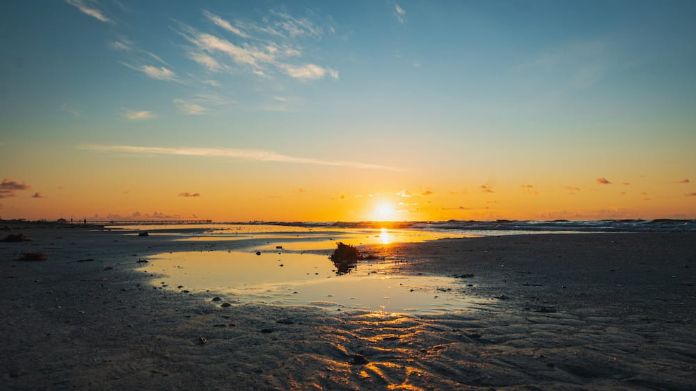 Port Aransa Beach Sunrise