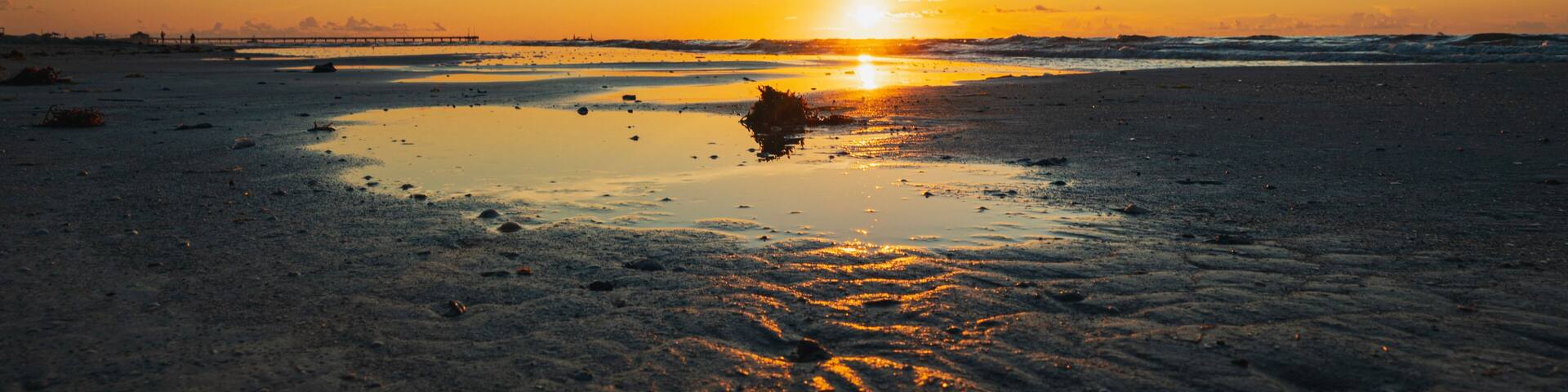 Port Aransa Beach Sunrise