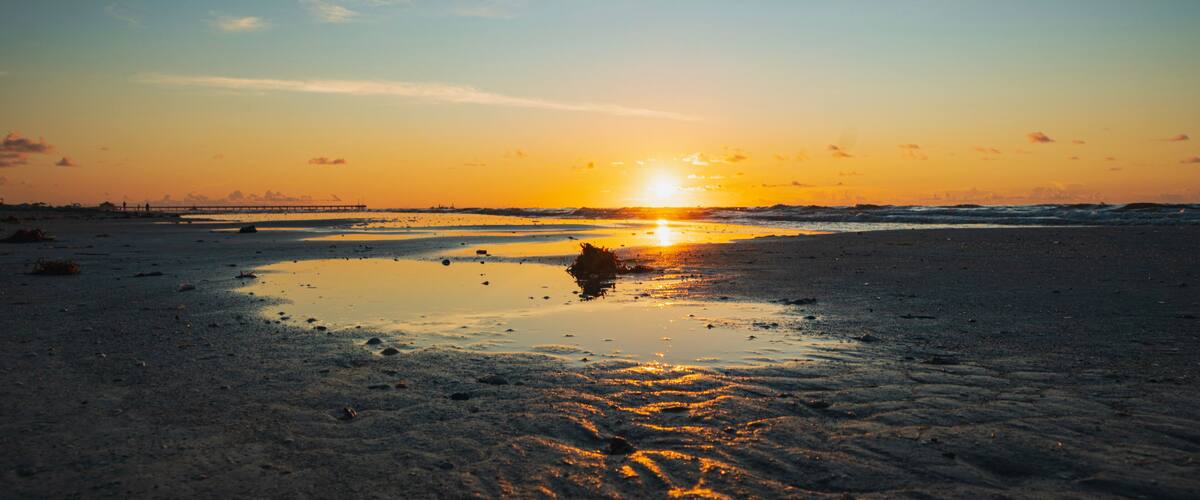 Port Aransa Beach Sunrise