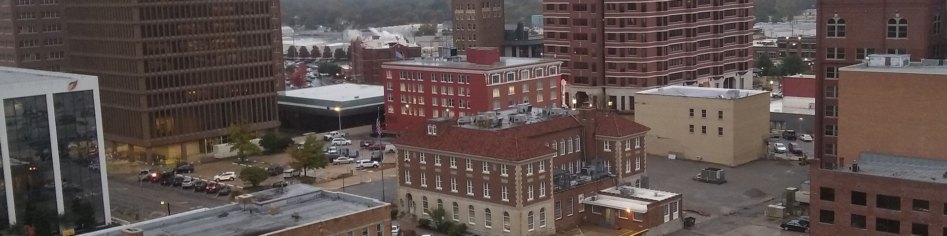 View to the northwest from Price Tower. Price Tower is architect Frank Lloyd Wright's only skyscraper. If you are into architecture then the tour is recommended. #Trovember #LifeAtExpedia