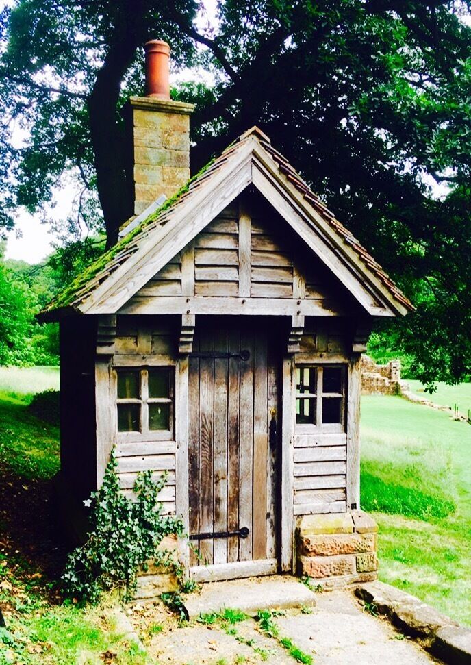Victorian watch mans dwelling in the grounds of the 11th century abbey