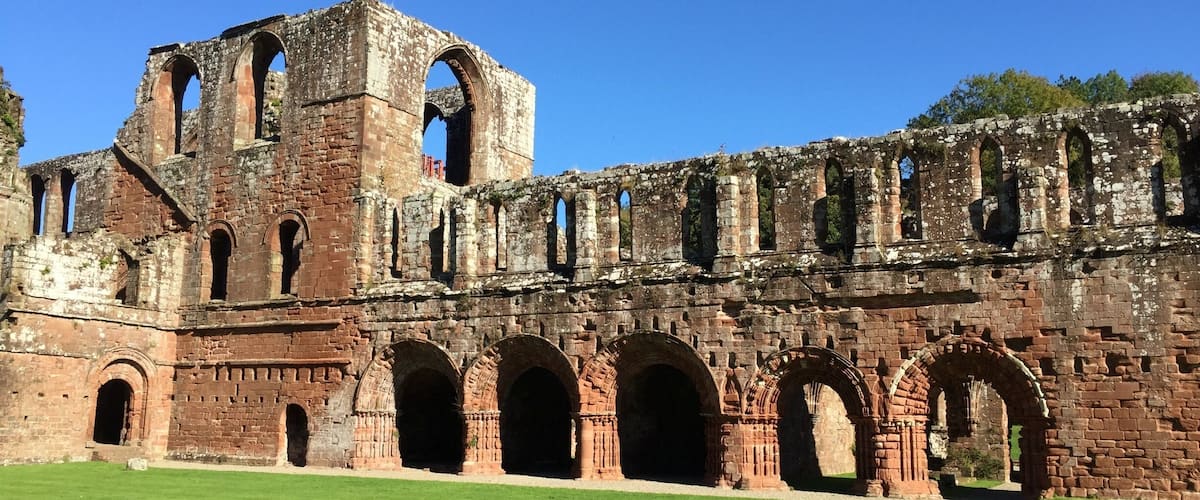 Furness Abbey on the outskirts of Barrow in Furness, Cumbria. Founded in 1123 and once the second wealthiest and most powerful Cistercian monastery in the country second only to Fountains Abbey in Yorkshire. Dismantled by Henry VIII during the Dissolution and now managed by English Heritage. #furnessabbey #barrow #cumbria