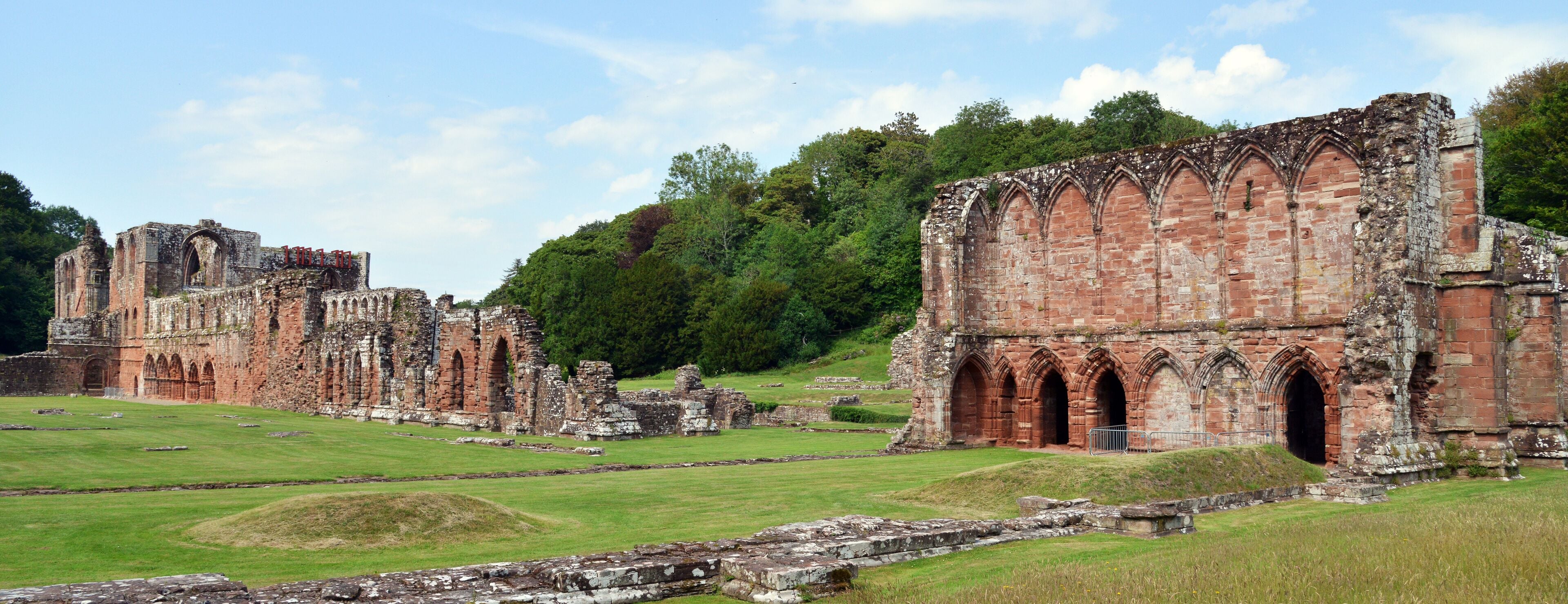 Furness Abbey, in Barrow in Furness, Cumbria, England, UK