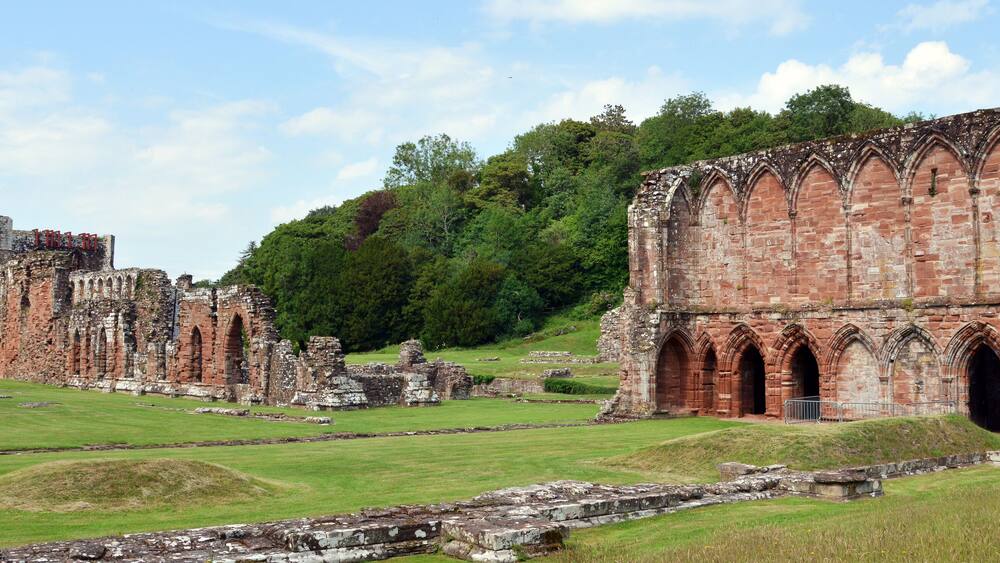 Furness Abbey, in Barrow in Furness, Cumbria, England, UK