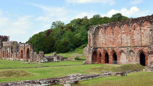 Furness Abbey, in Barrow in Furness, Cumbria, England, UK
