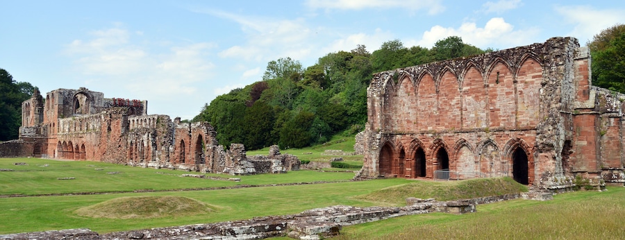 Furness Abbey, in Barrow in Furness, Cumbria, England, UK