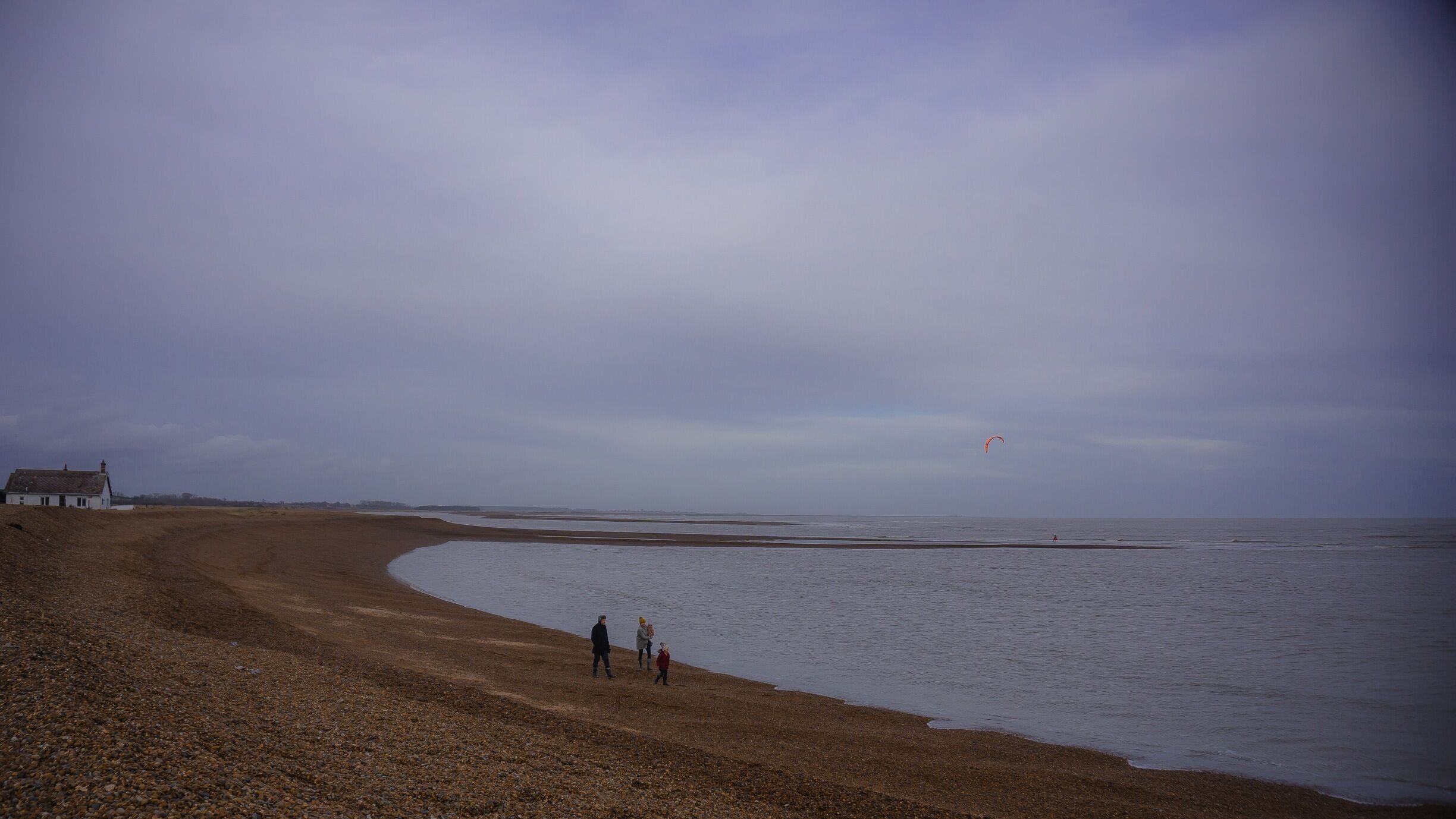 Starting at a single row of cottages known as Shingle Street, you'll head up the coast to the river mouth at Orford Haven before cutting inland through fields and along well-signposted tracks and lanes back to the start.

Why it's special 
From the Martello tower that marks your starting point, built to protect England from invasion during the Napoleonic wars, to some well-preserved second world war pillbox defences, this walk has an impressive military pedigree. Just up the coast is Orford Ness, where the first experiments with radar were conducted in the 1930s, while Shingle Street itself has been the subject of fevered speculation ever since it was evacuated in 1940. Conspiracies include rumours of a German landing and a shoreline littered with burning bodies, schemes to protect the coastline with an impenetrable barrage of flames and the testing of experimental chemical bombs. Four dead German airmen were certainly washed up on the beach, and weapons testing did result in the Lifeboat Inn being blown up. As for the rest, the conspiracy theories rumble on.

Find the whole walk here
https://www.theguardian.com/travel/2009/jun/08/shingle-street-walking-guide-suffolk

How to get there
By car 
From Ipswich, take the A12 towards Woodbridge, then the A1152 towards Melton. Take the second exit at the roundabout after the river, towards Hollesley, then follow signs to Shingle Street.

By public transport 
Take the Ipswich-to-Lowestoft train and get off at Melton, but it's an 11km walk to the start, mostly on minor roads with no pavement.

#beach #coast #coastal #suffolk #uk #england #britain #walk

