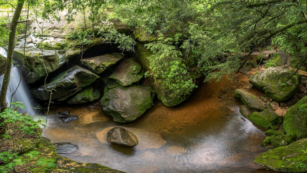 Rainbow Falls, Dismal's Canyon, Alabama