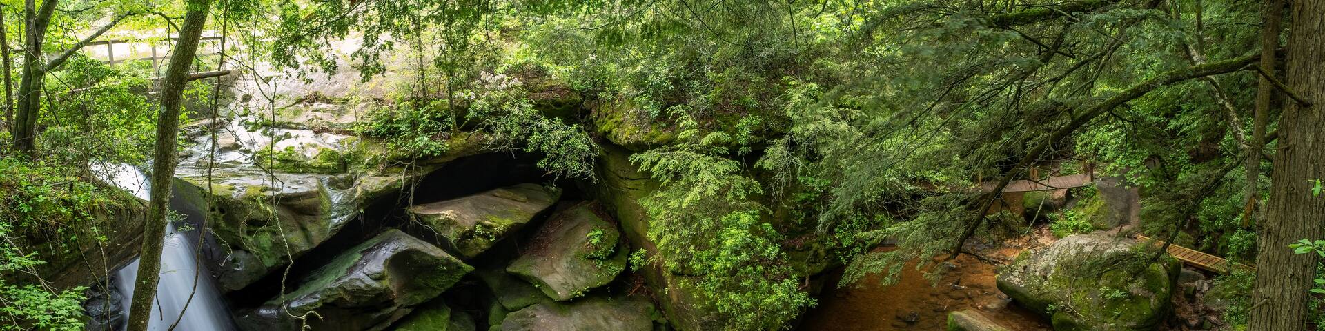 Rainbow Falls, Dismal's Canyon, Alabama