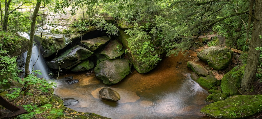 Rainbow Falls, Dismal's Canyon, Alabama