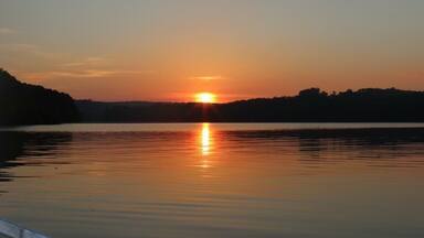 Nothing I "discovered". Just thought y'all would enjoy the sunrise on the lake where we live.