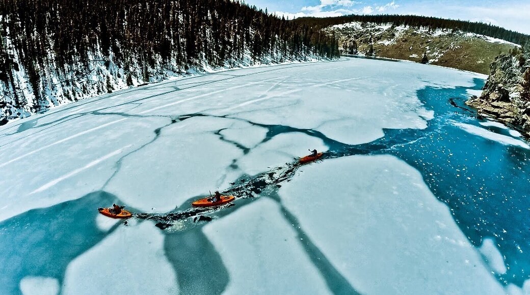 The ice can’t stop the #adventure