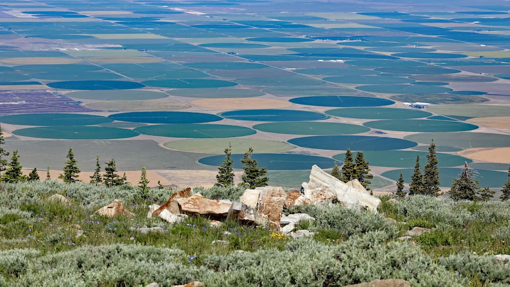 Magic Valley from Albion Range