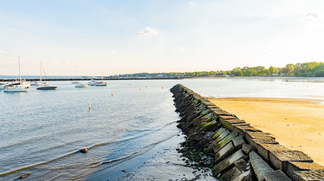 Harbor Ocean View of Rye Playland, New York.