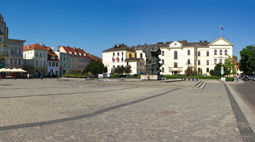 Town market in Bydgoszcz, Poland