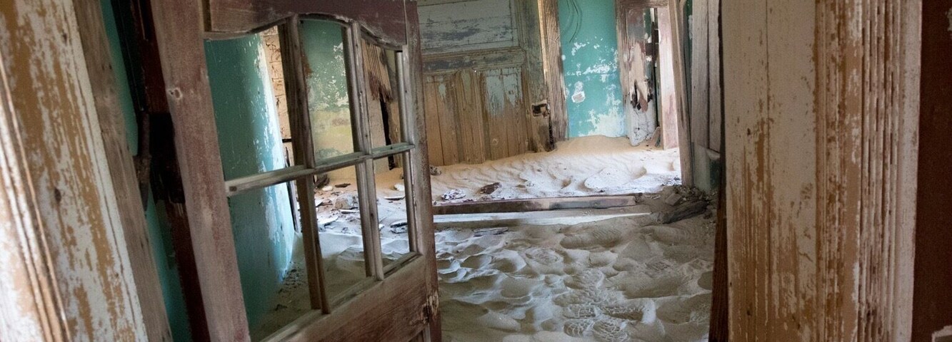 #ghosttour#namibia#kolmanskop#german#town