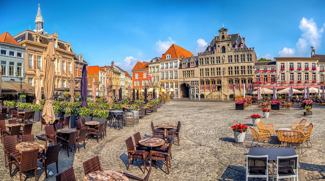 Historic Centre (Grote Markt) at Bergen op Zoom, the Netherlands