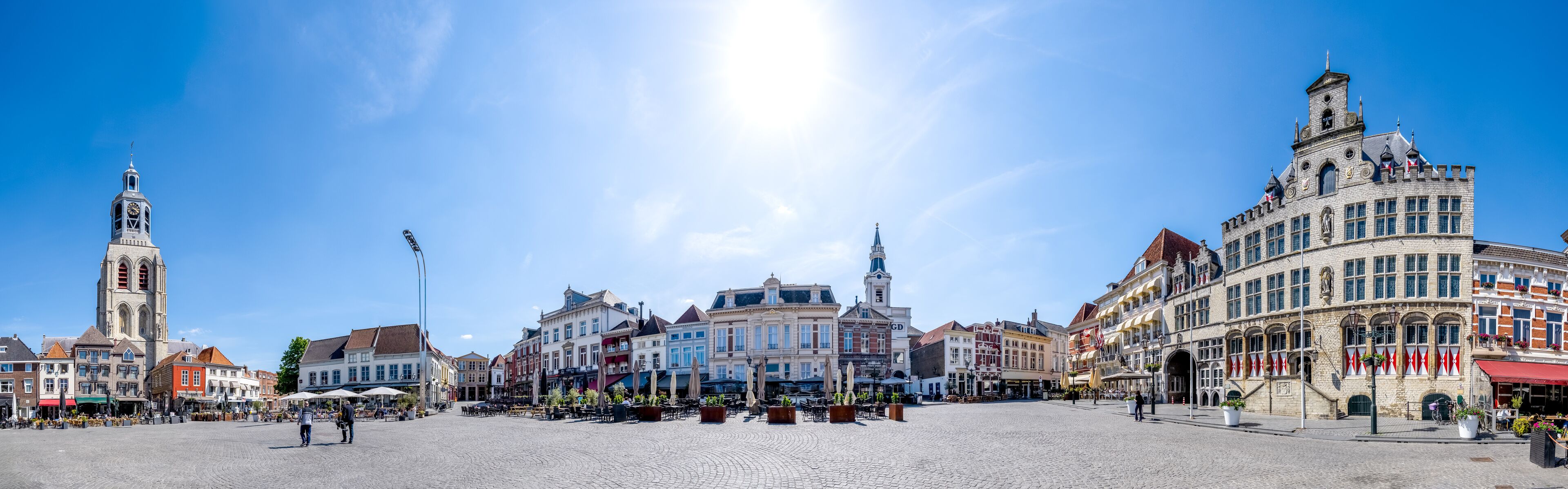 Altstadt, Bergen op Zoom, Niederlande 
