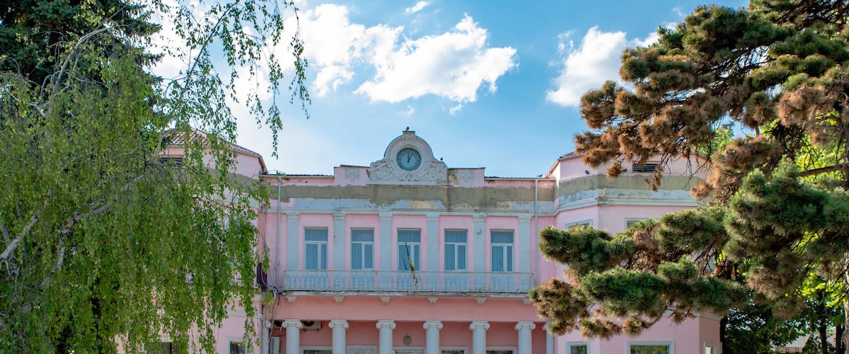 Die Landschaft in und um Balti in Moldawien (Promenade)