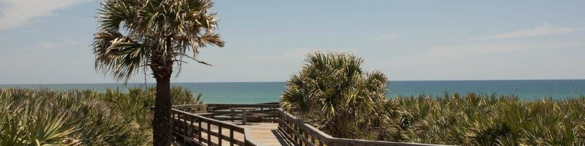 Beautiful quiet beach