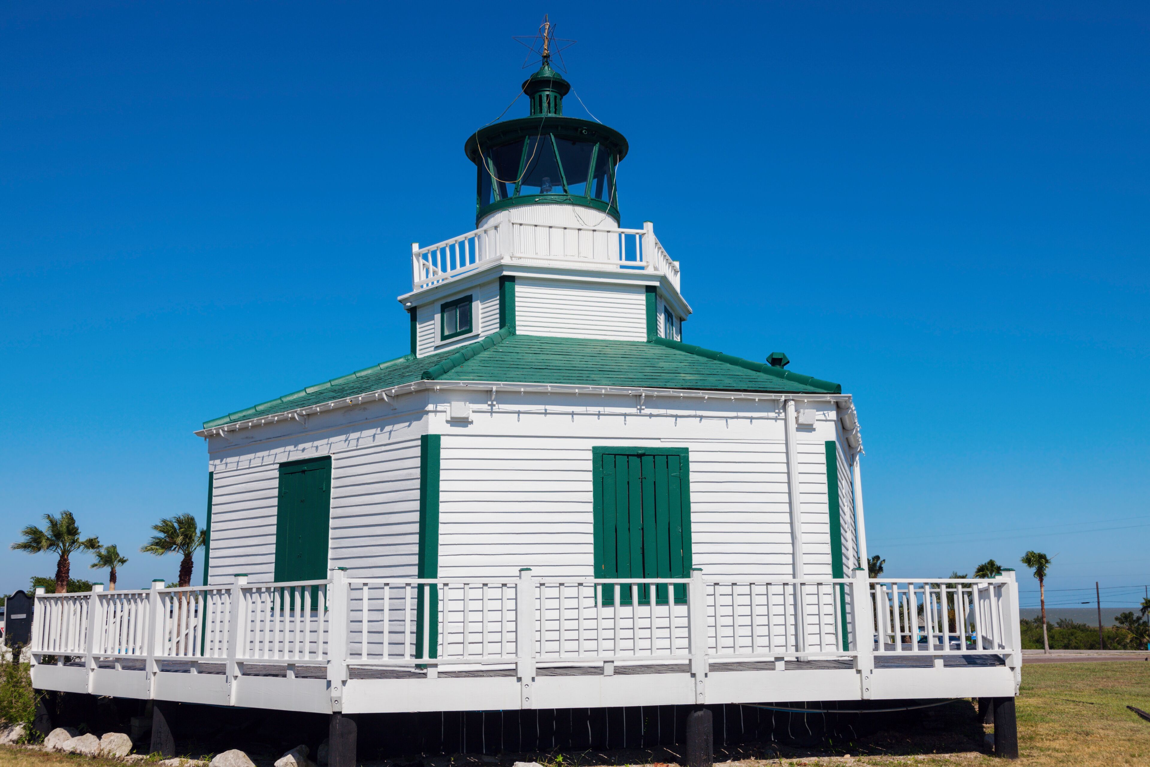 Halfmoon Reef Lighthouse in Port Lavaca