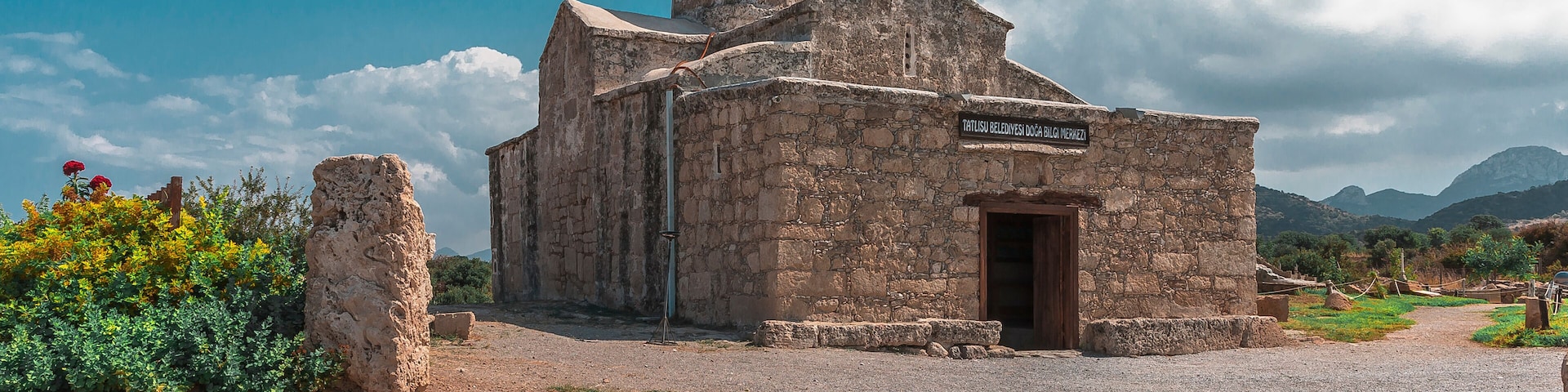 Northern Cyprus an open-air museum. Panayia Pergaminiotissa Church, a Byzantine church, dating from the 11th century. The Museum Territory
