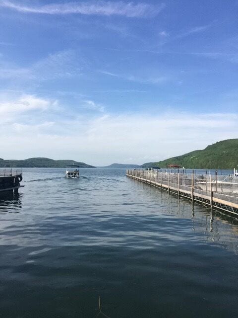 Such a peaceful little spot right in the heart of upstate New York! Also a five minute walk from the baseball hall of fame!