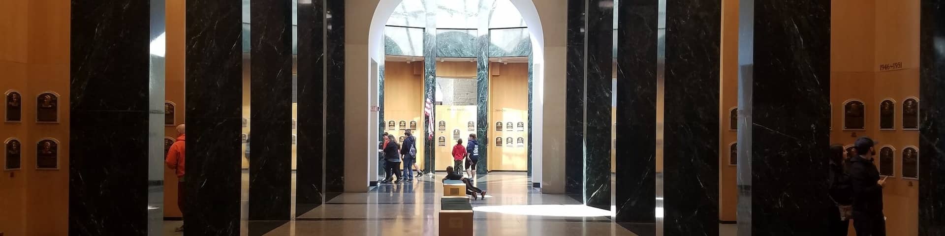 Baseball hall of fame... great place to bring the family