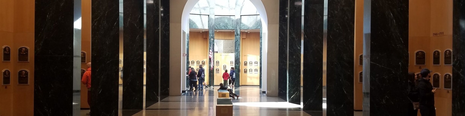 Baseball hall of fame...  great place to bring the family