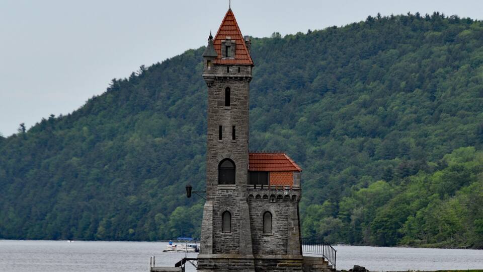 Kingfisher Tower on Otsego Lake Cooperstown NY