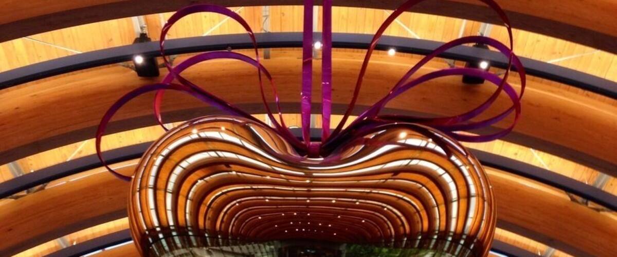 Crystal Bridges cafeteria