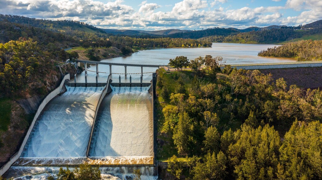Lake Lyell featuring a river or creek and landscape views