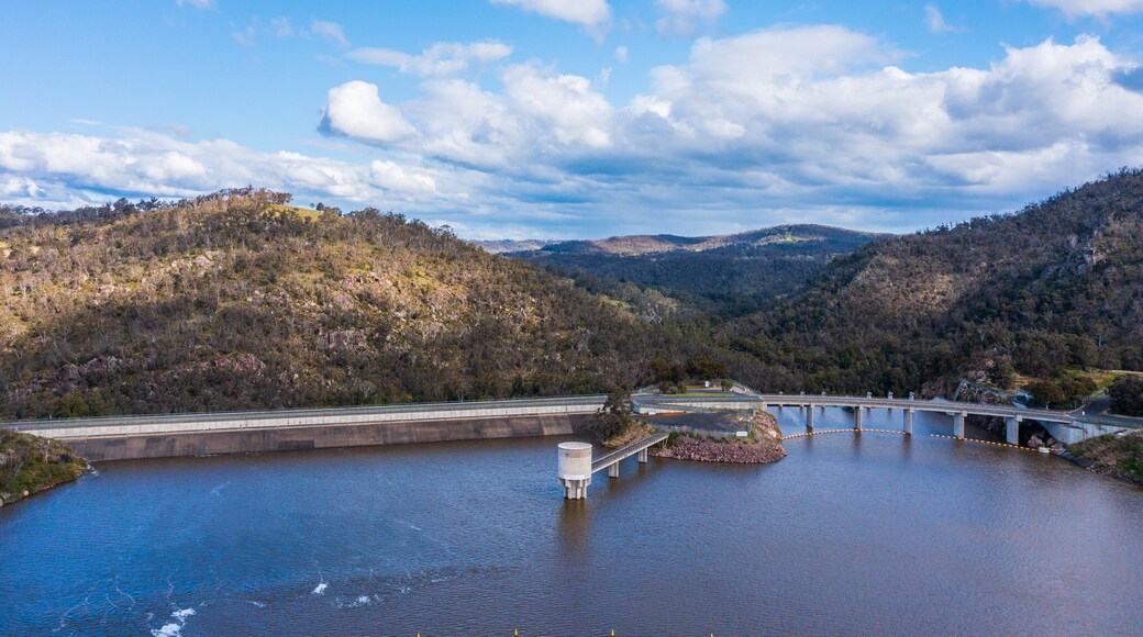 Lake Lyell featuring a river or creek, a lake or waterhole and landscape views