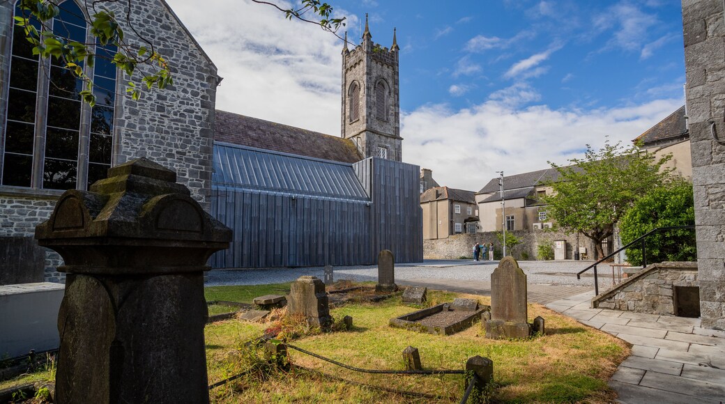 St. Mary’s Medieval Mile Museum showing heritage architecture and a cemetery