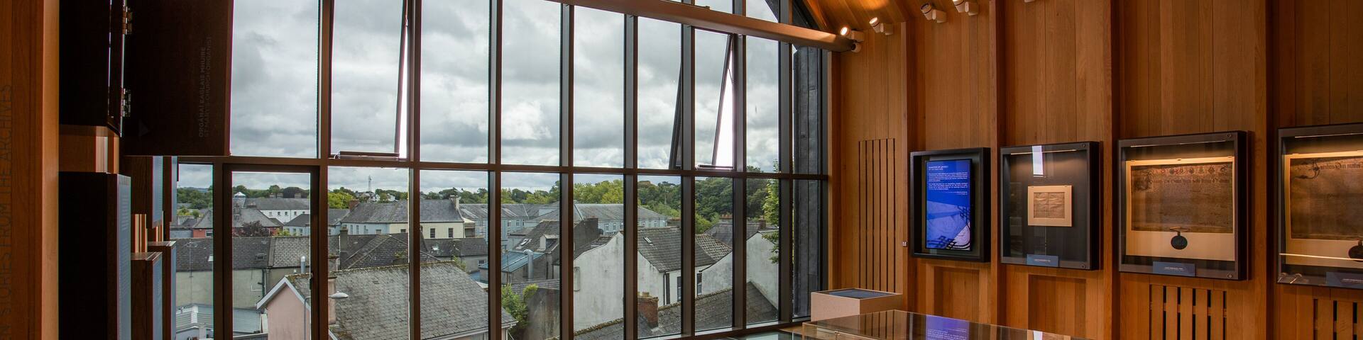 St. Mary’s Medieval Mile Museum featuring interior views