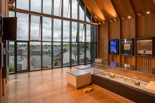 St. Mary’s Medieval Mile Museum featuring interior views