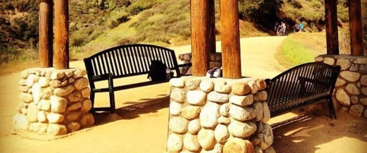 Nice rest stop on my hike up north Claremont...